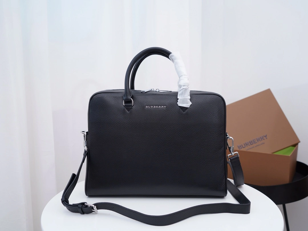 B*urberry Top Bag 37*27*7cm HighPerformance 9377