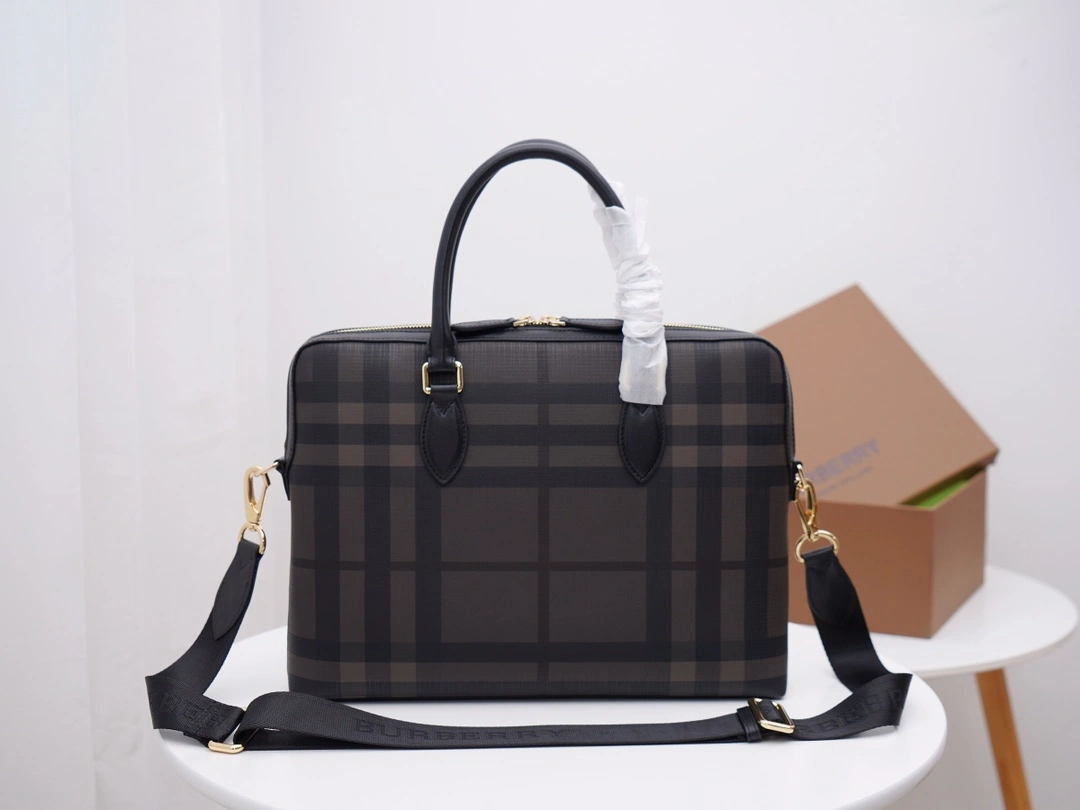 QuickDry B*urberry Top Bag 37*27*7cm 9382