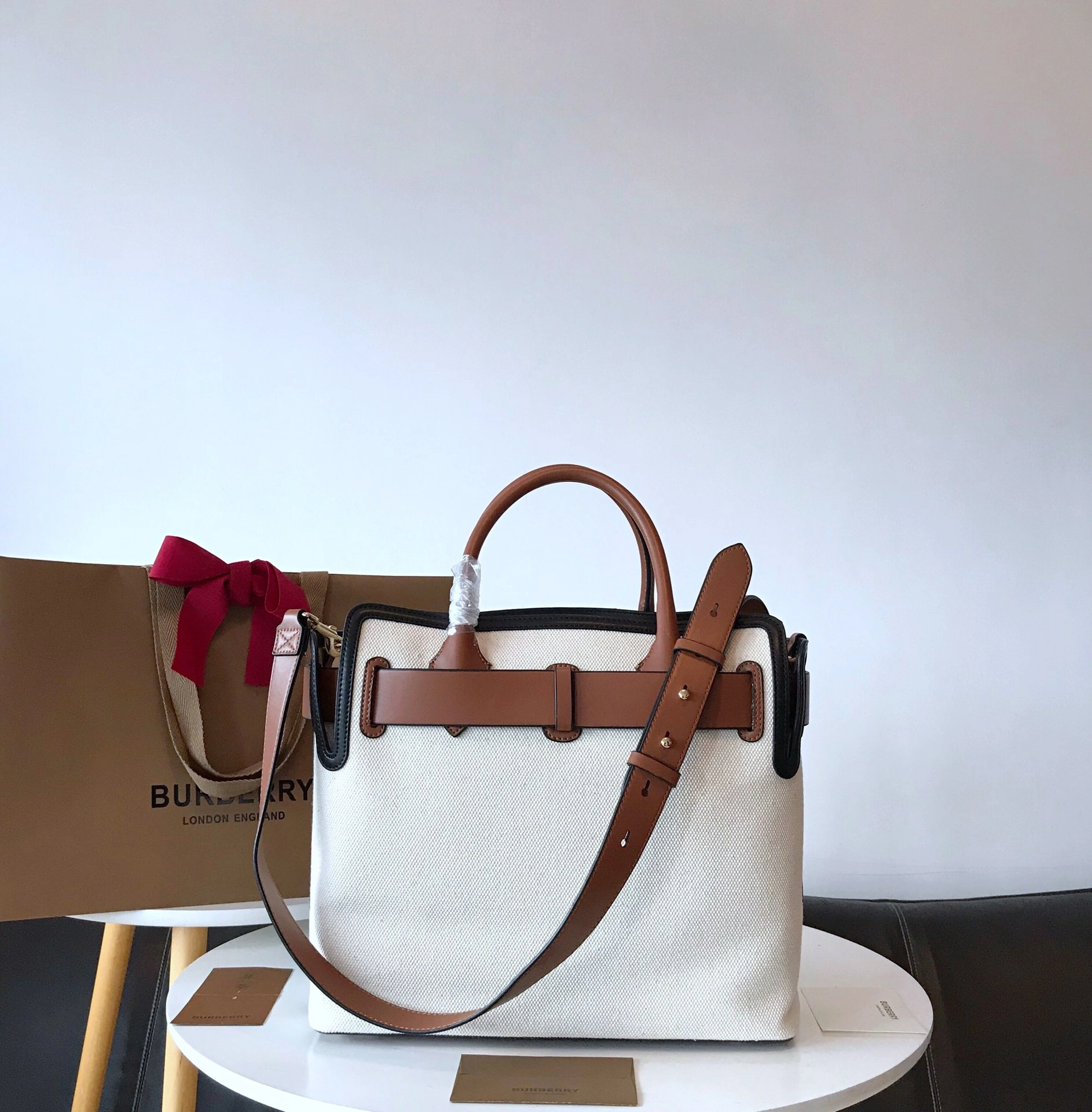 Premium B*urberry Top Bag 39*40*20cm 9432