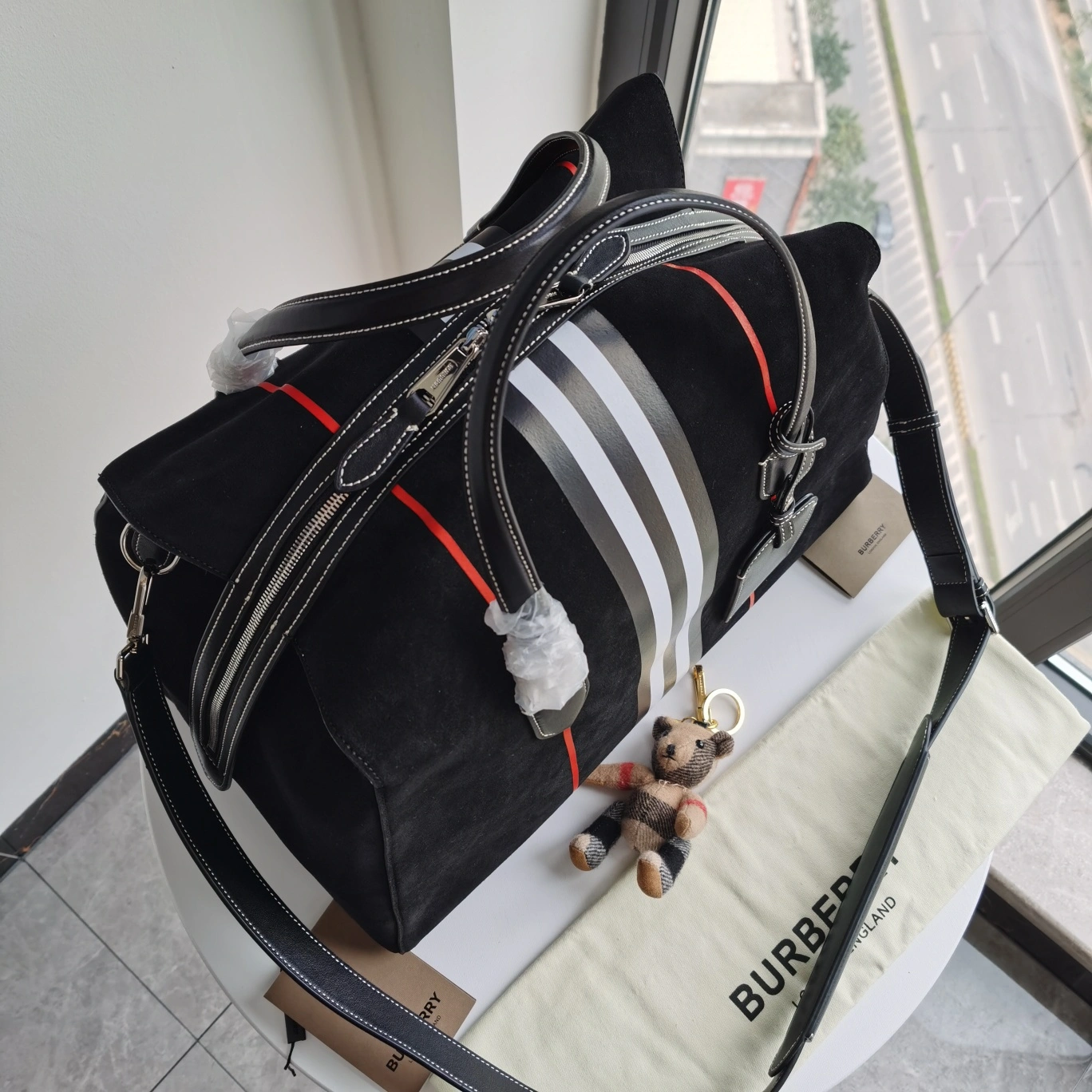 Breathable B*urberry Top Bag 46*30*28cm 9369
