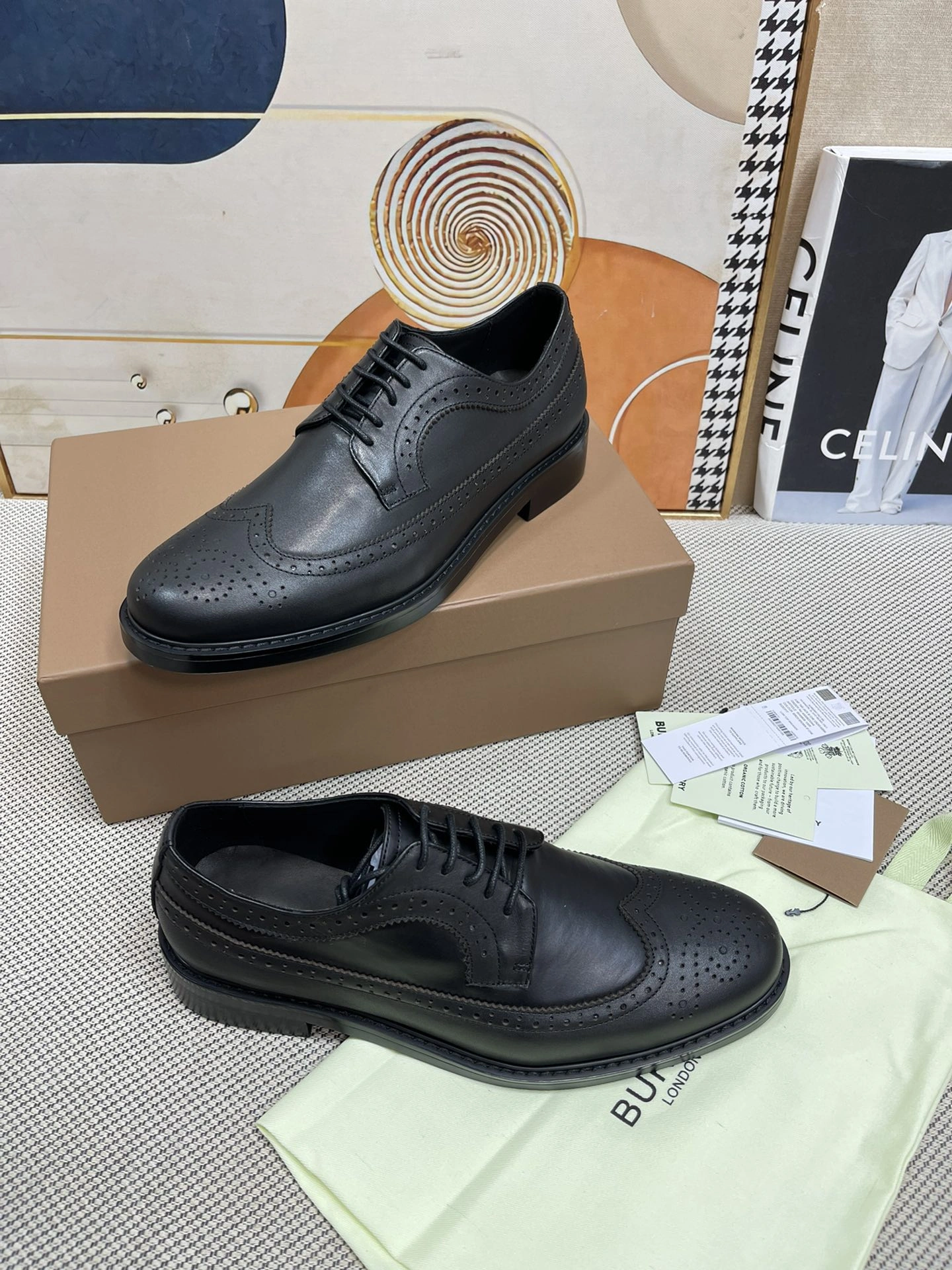 B*urberry Top Loafer CP 20230820- MoistureWicking 6110