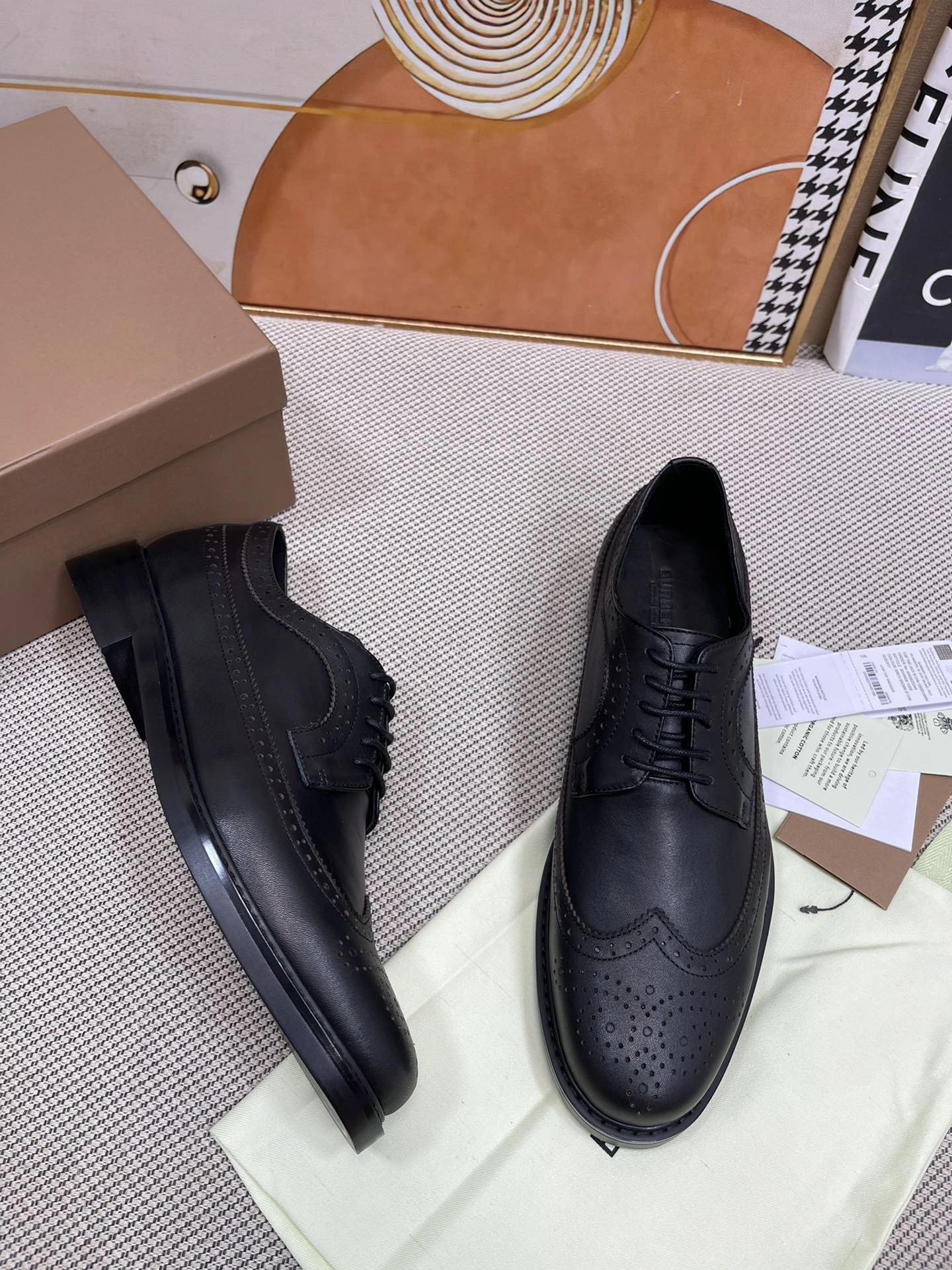 B*urberry Top Loafer CP 20230820- MoistureWicking 6110