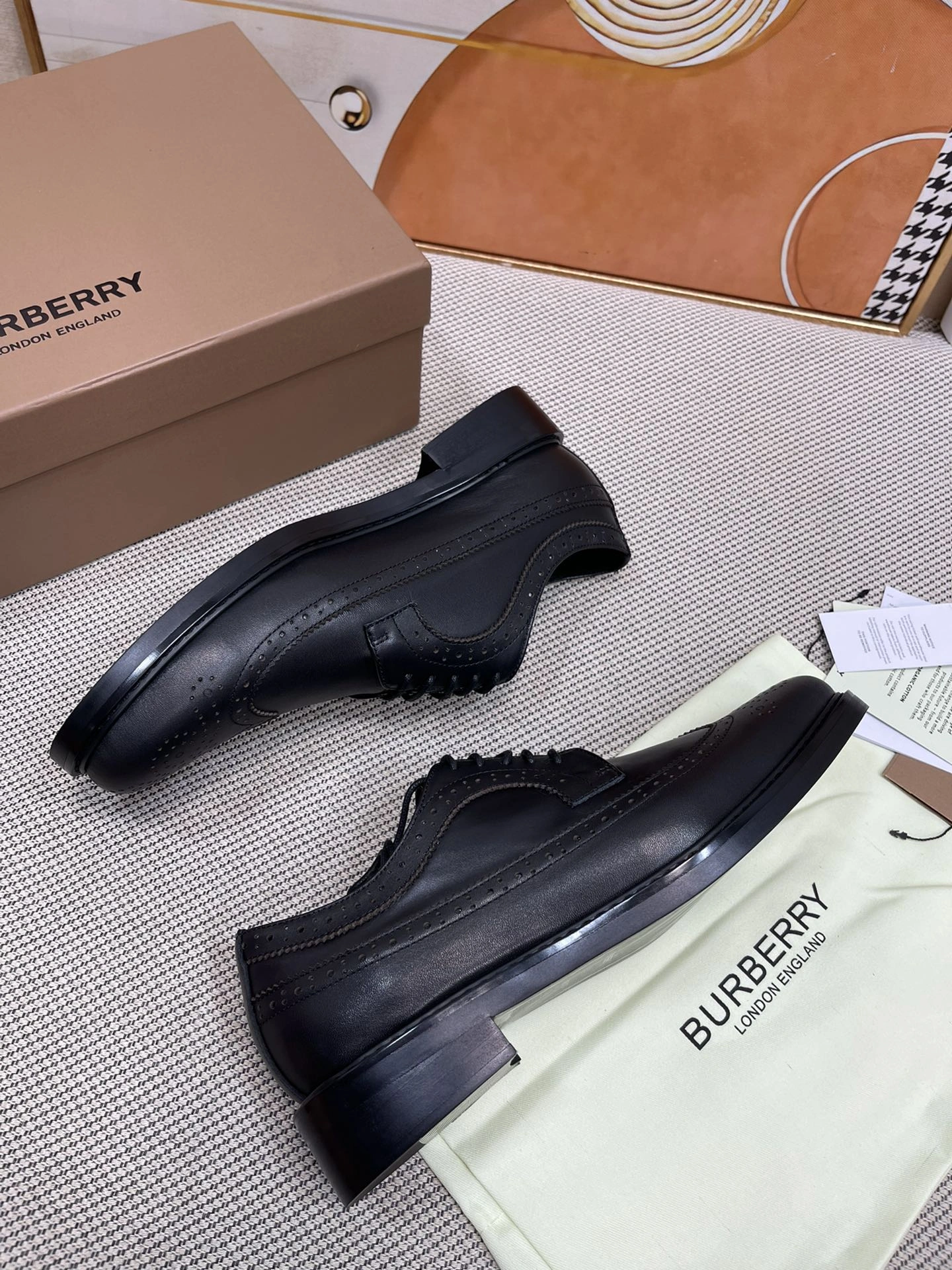 B*urberry Top Loafer CP 20230820- MoistureWicking 6110
