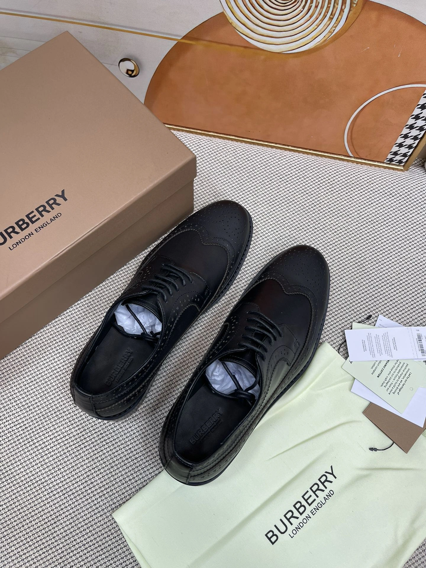 B*urberry Top Loafer CP 20230820- MoistureWicking 6110