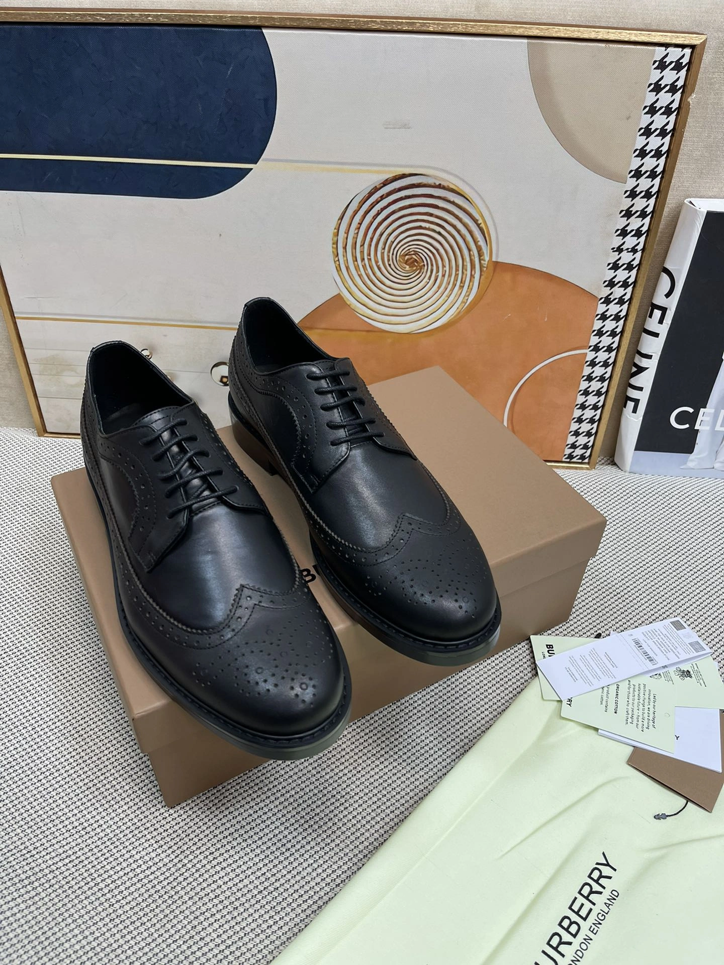 B*urberry Top Loafer CP 20230820- MoistureWicking 6110