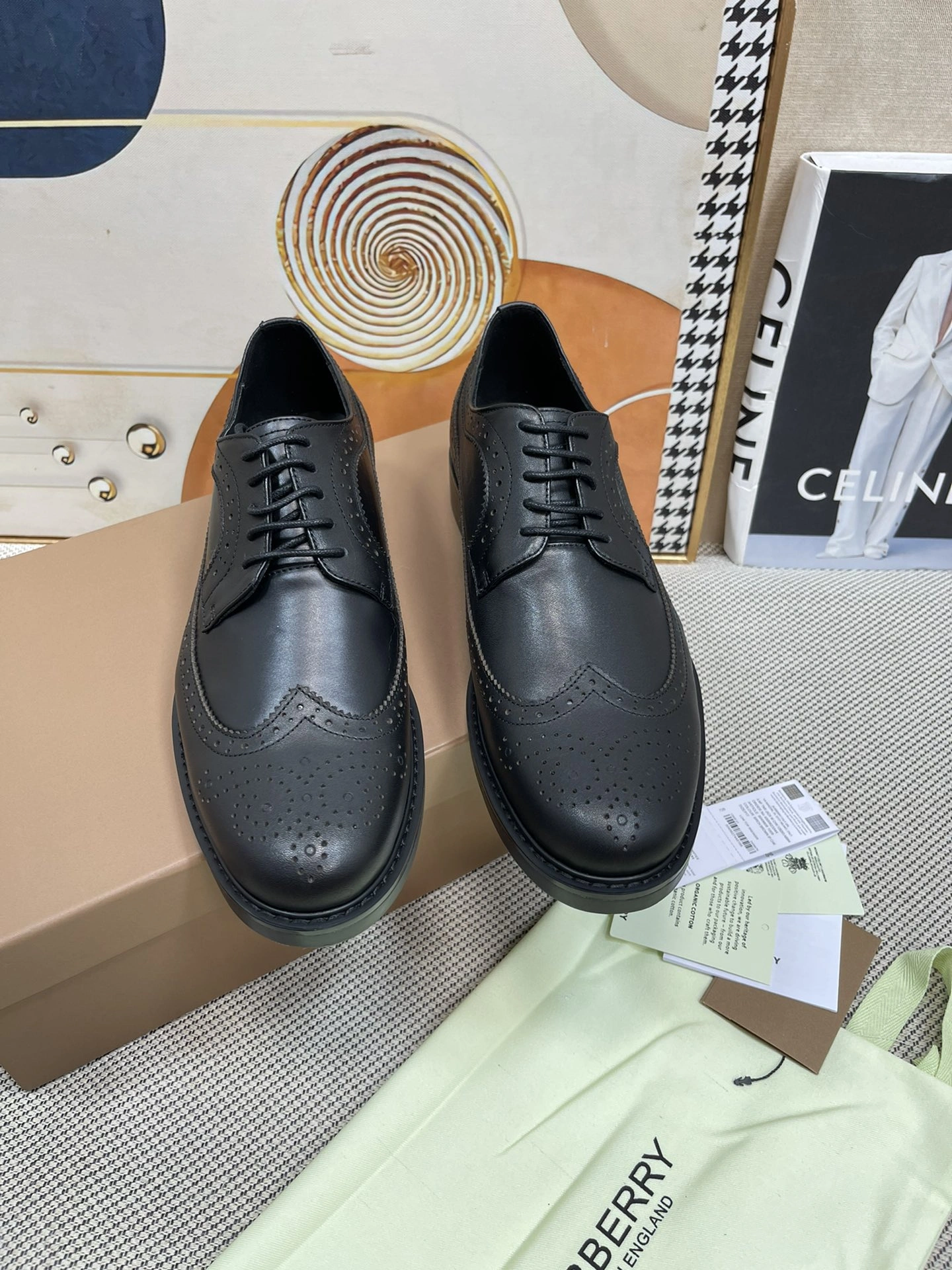 B*urberry Top Loafer CP 20230820- MoistureWicking 6110