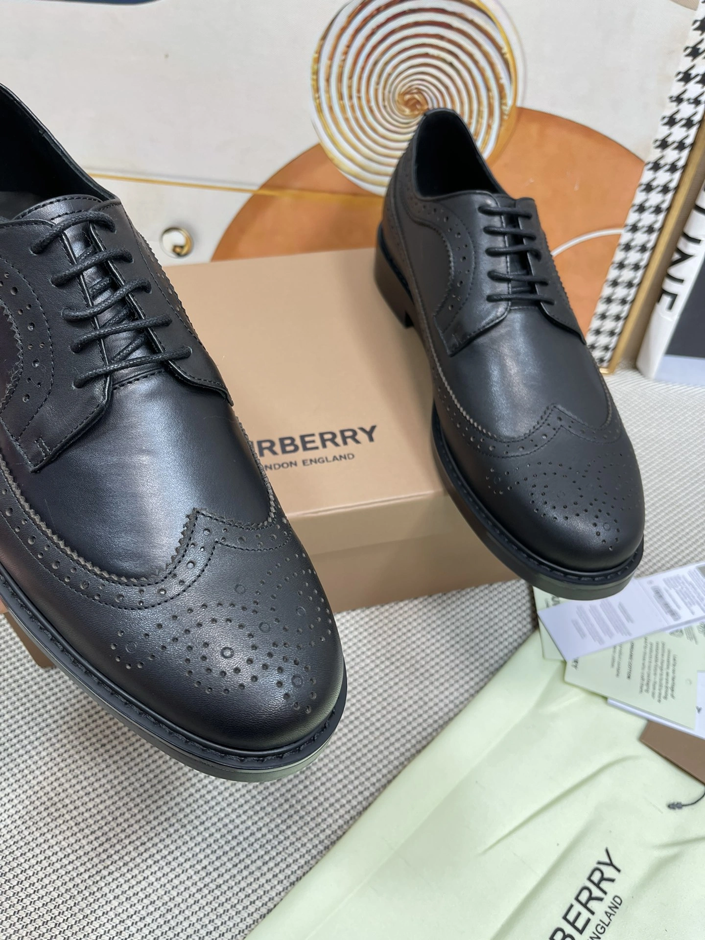 B*urberry Top Loafer CP 20230820- MoistureWicking 6110