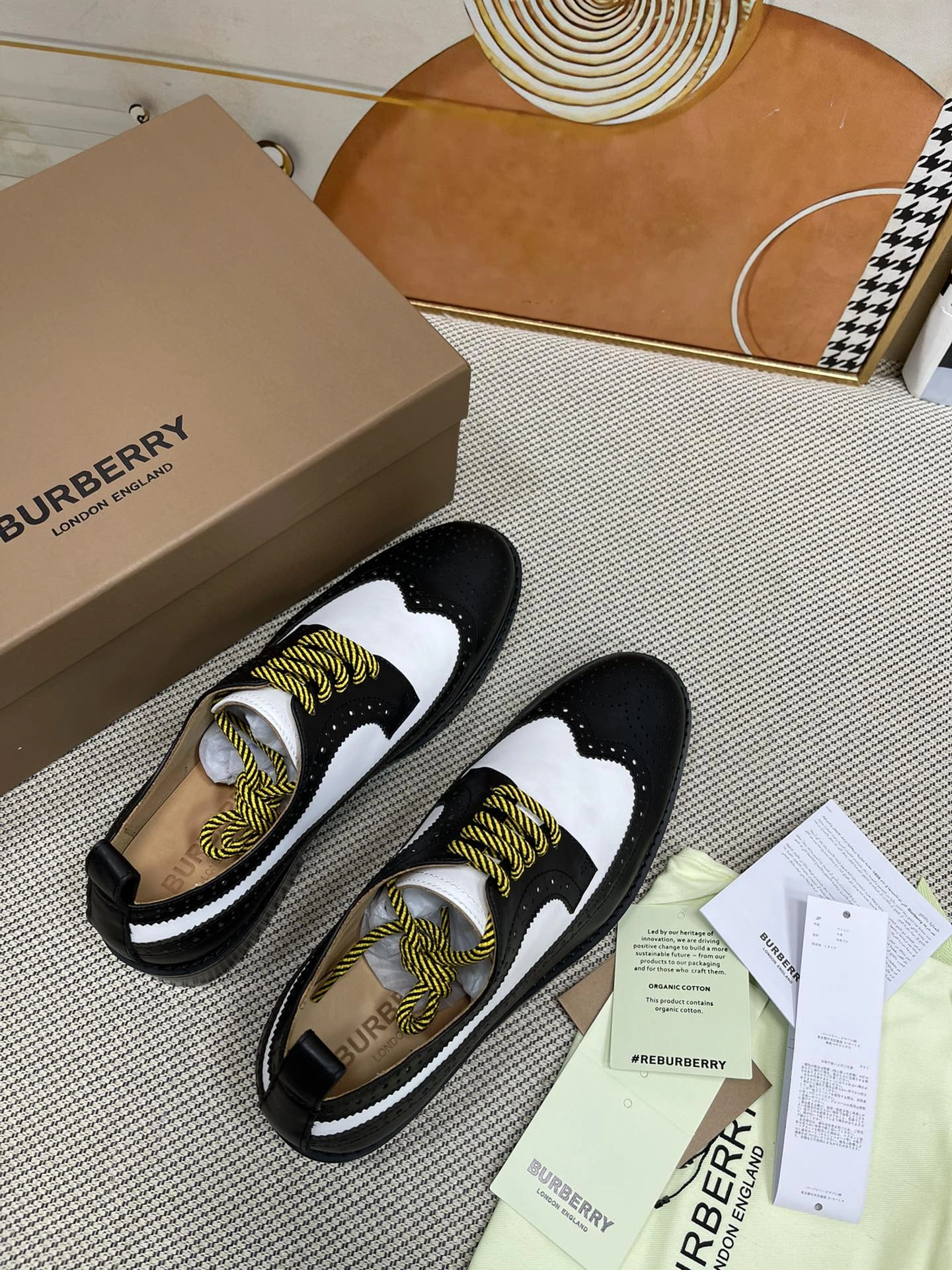 B*urberry Top Loafer CP 20230820- Sustainable 6109
