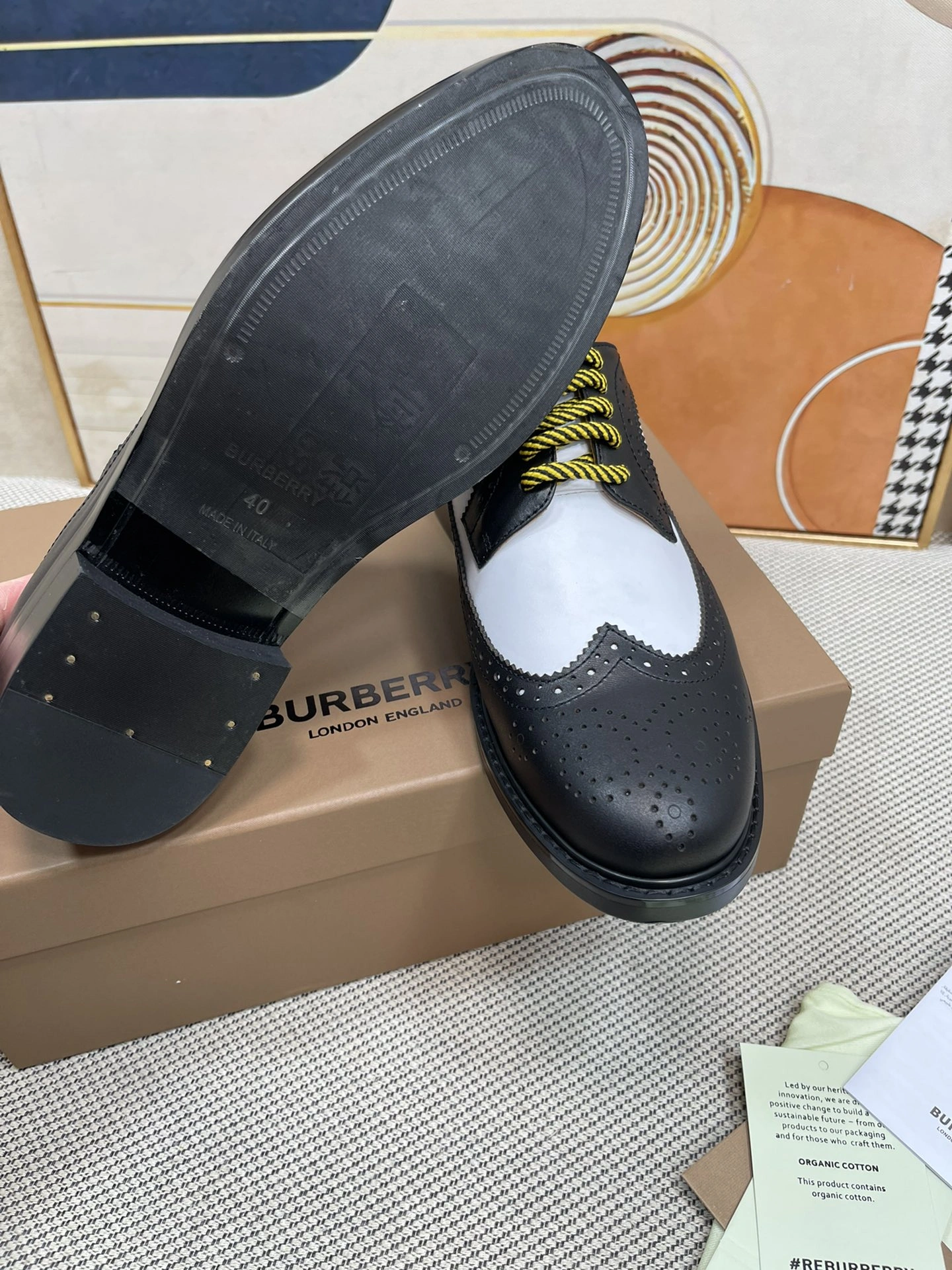 B*urberry Top Loafer CP 20230820- Sustainable 6109