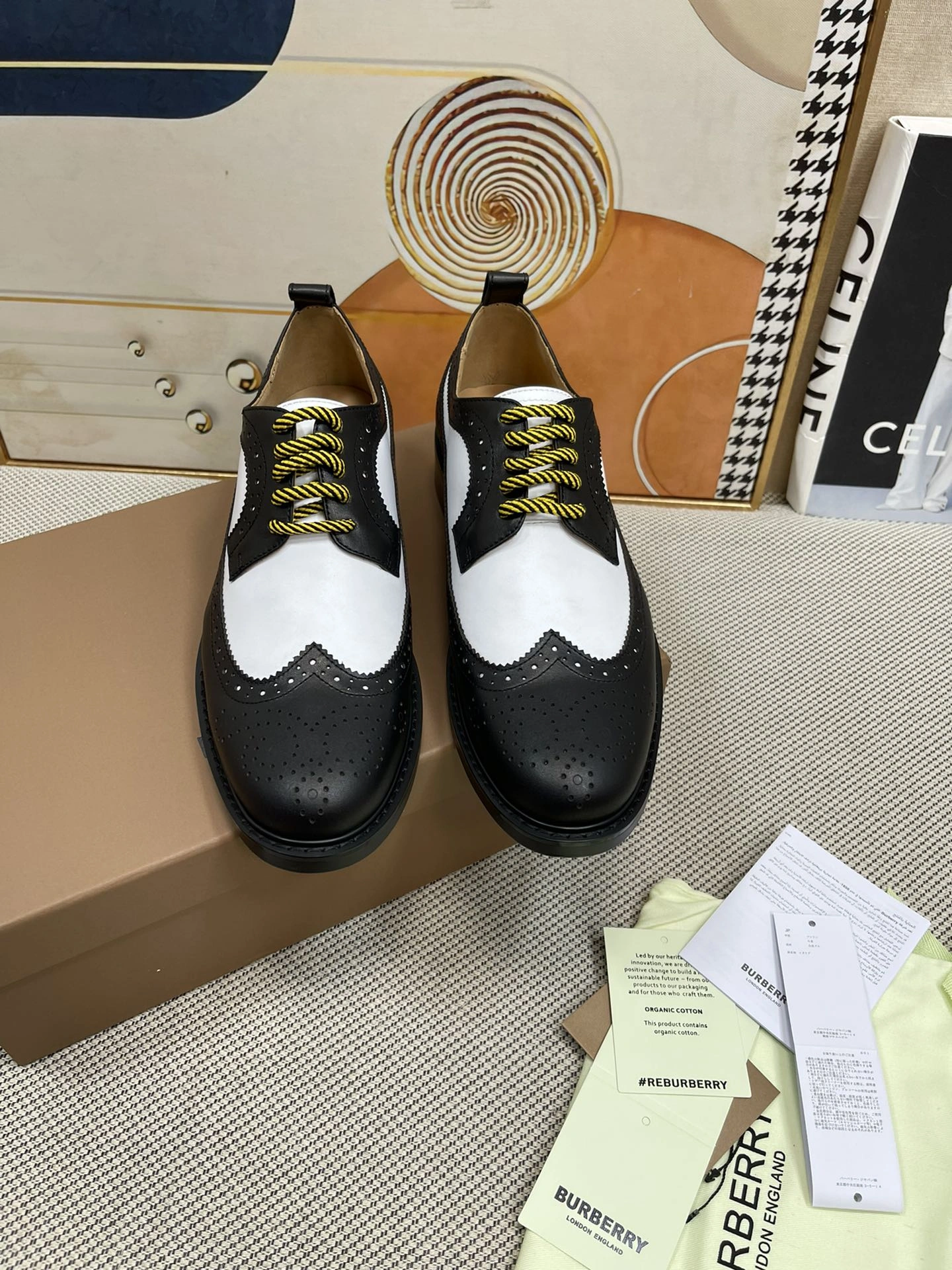 B*urberry Top Loafer CP 20230820- Sustainable 6109
