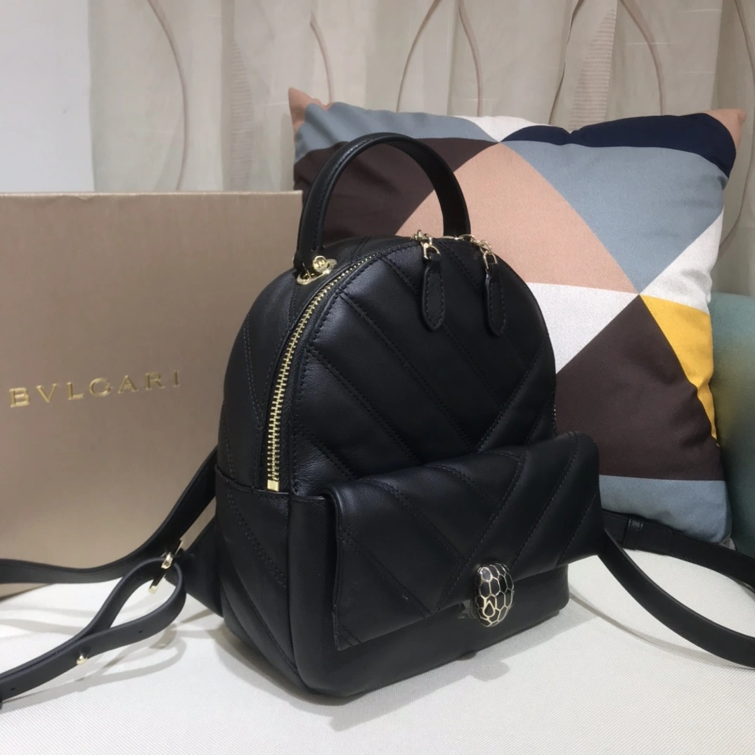 Classic B*vlgari Top Bag 18 * 22 * 11cm 9641