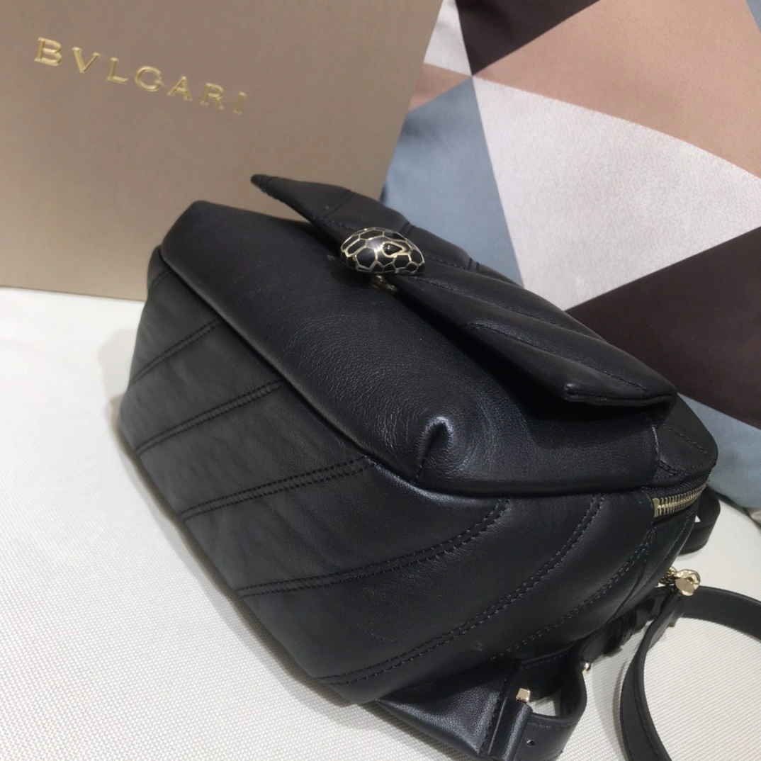Classic B*vlgari Top Bag 18 * 22 * 11cm 9641