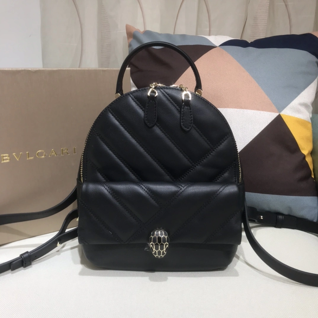 Classic B*vlgari Top Bag 18 * 22 * 11cm 9641