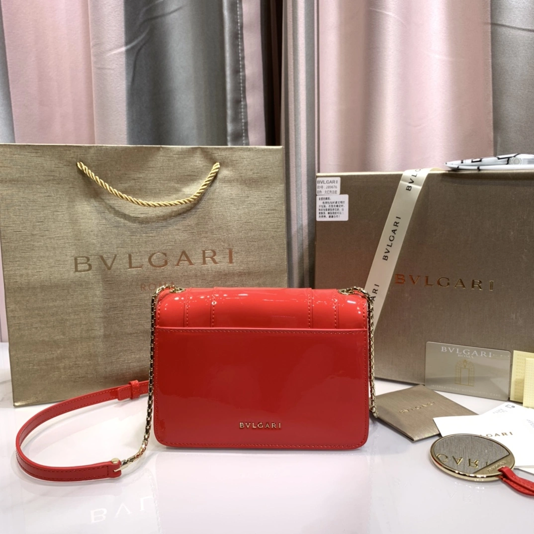 B*vlgari Top Bag 19*13*7cm ZeroBulk 9622
