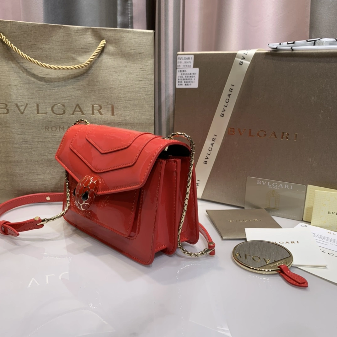 B*vlgari Top Bag 19*13*7cm ZeroBulk 9622