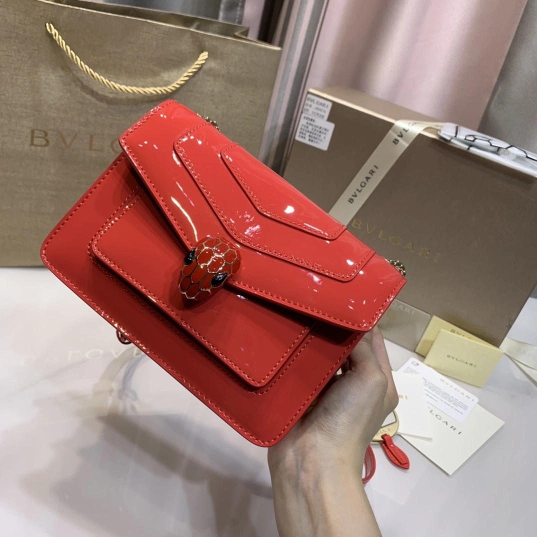B*vlgari Top Bag 19*13*7cm ZeroBulk 9622