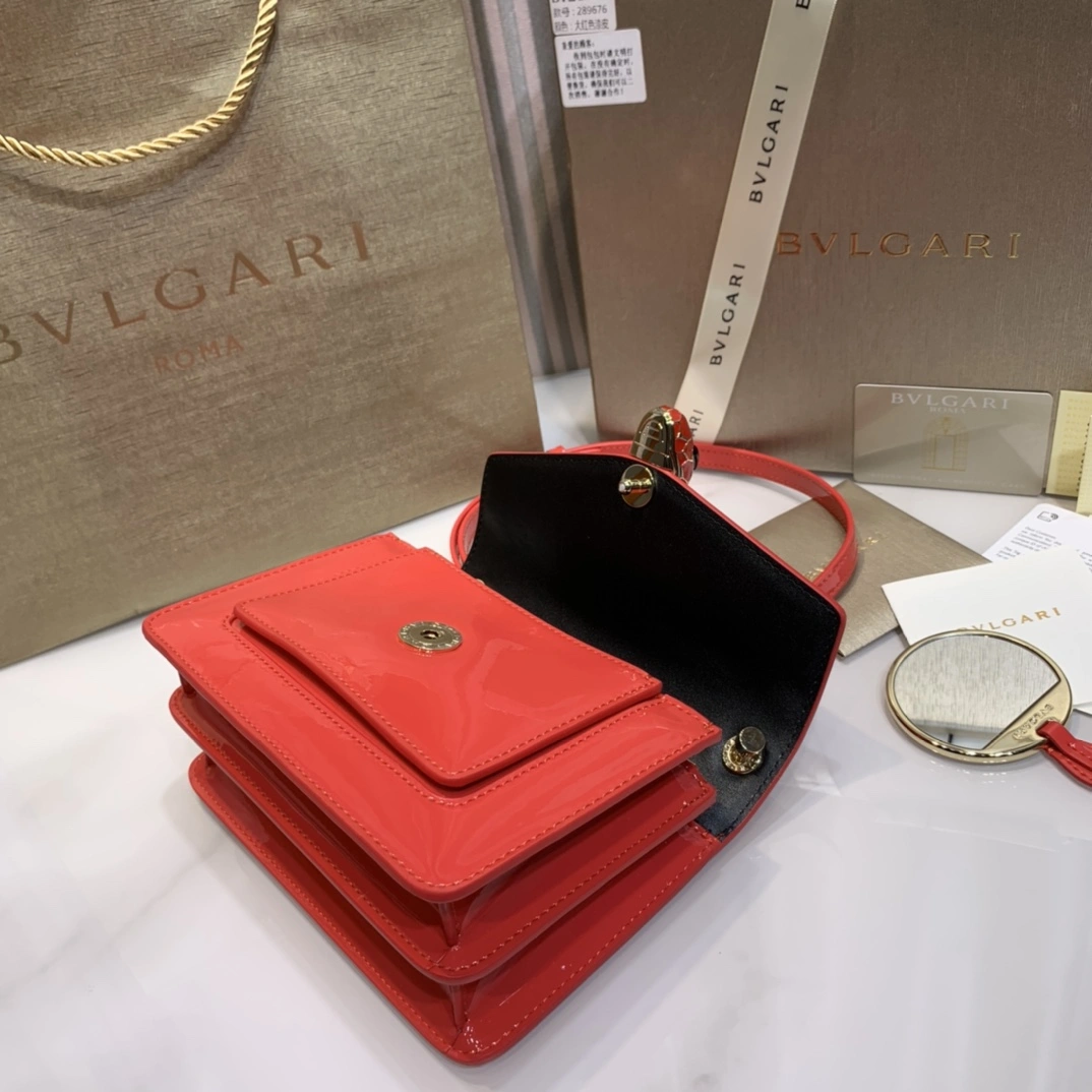 B*vlgari Top Bag 19*13*7cm ZeroBulk 9622