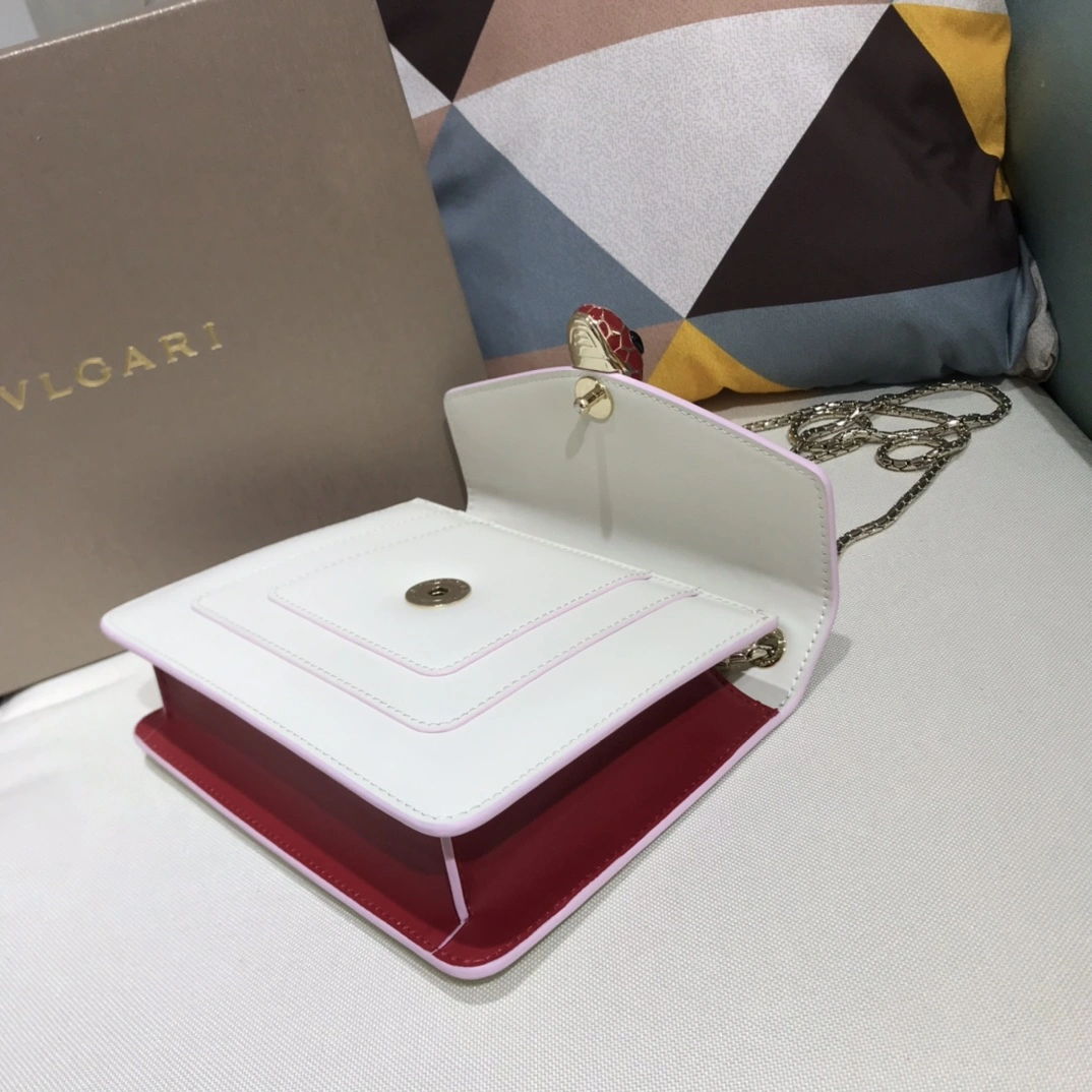 B*vlgari Top Bag 20*14*4.5cm Thermal 9627