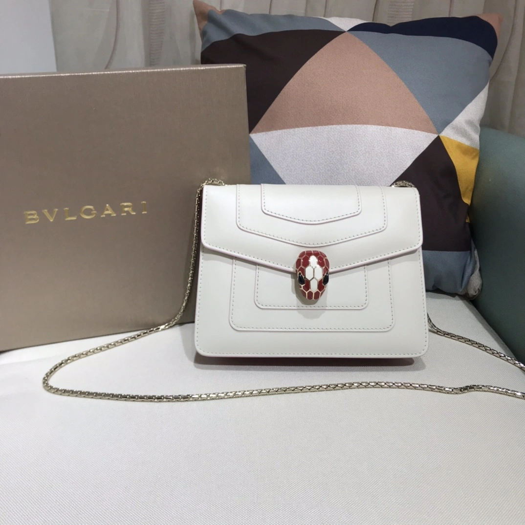 B*vlgari Top Bag 20*14*4.5cm Thermal 9627