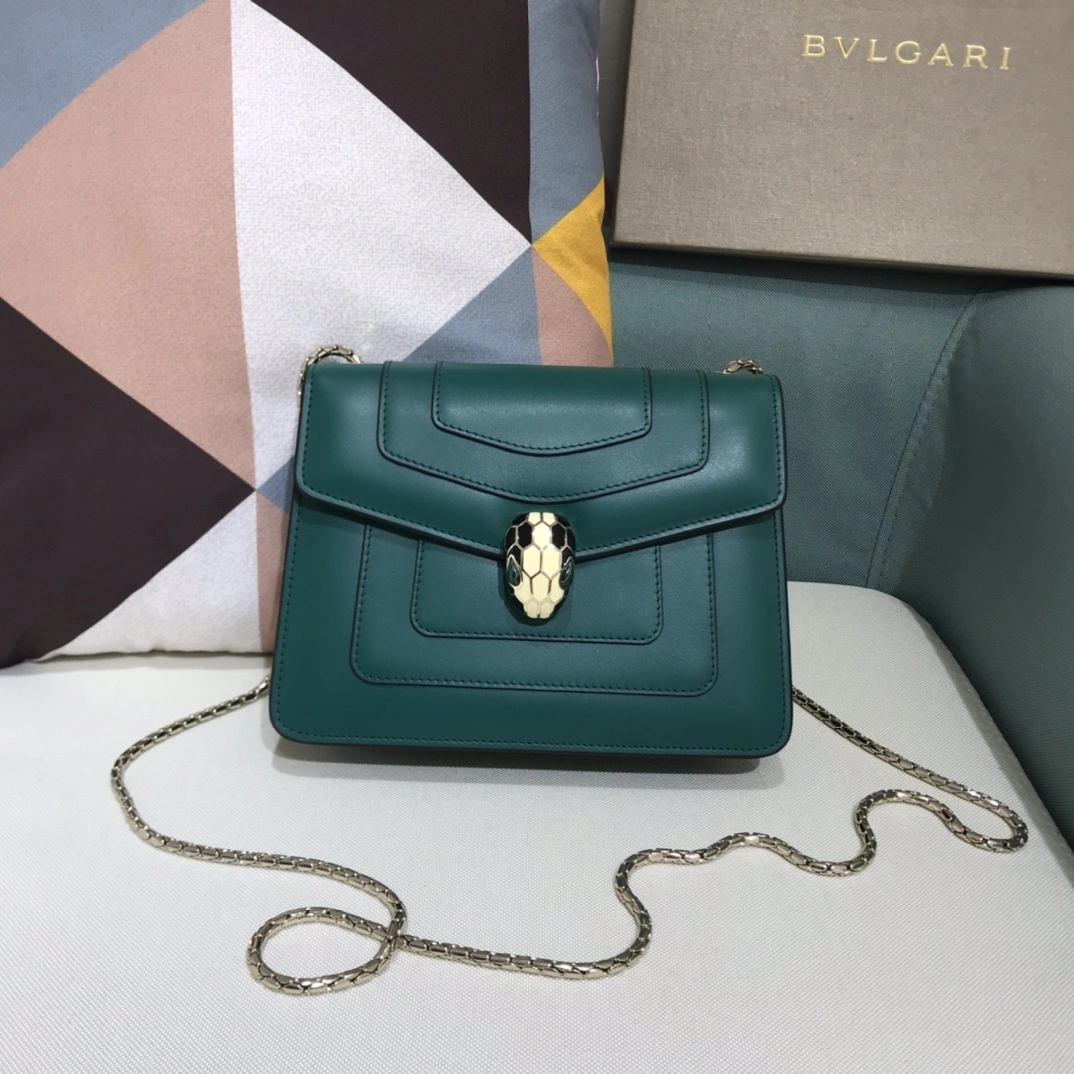 TimelessDesign B*vlgari Top Bag 20*14*4.5cm 9632