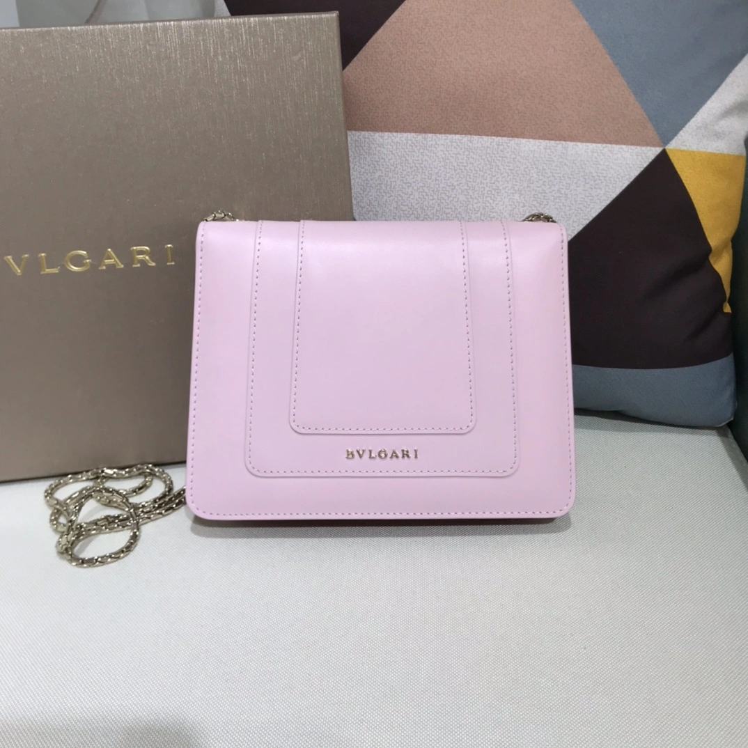 B*vlgari Top Bag 20*14*4.5cm Efficient 9628