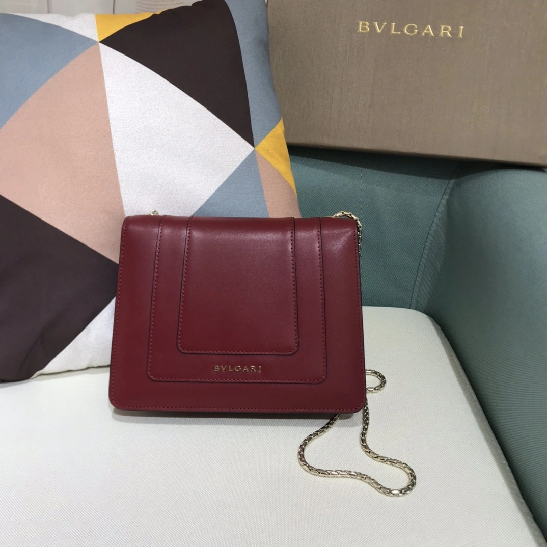 B*vlgari Top Bag 20*14*4.5cm Unique 9631