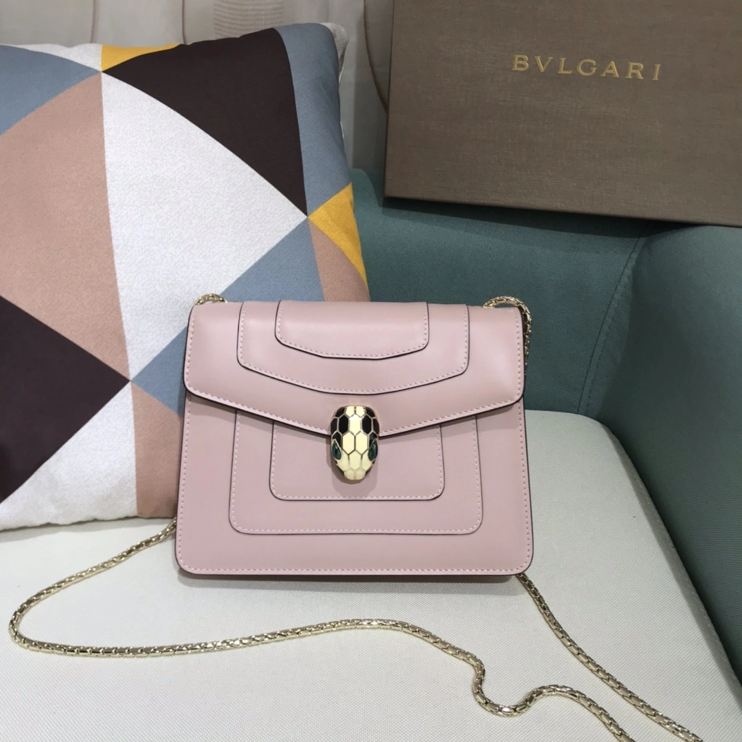 B*vlgari Top Bag 20*14*4.5cm TechFriendly 9626