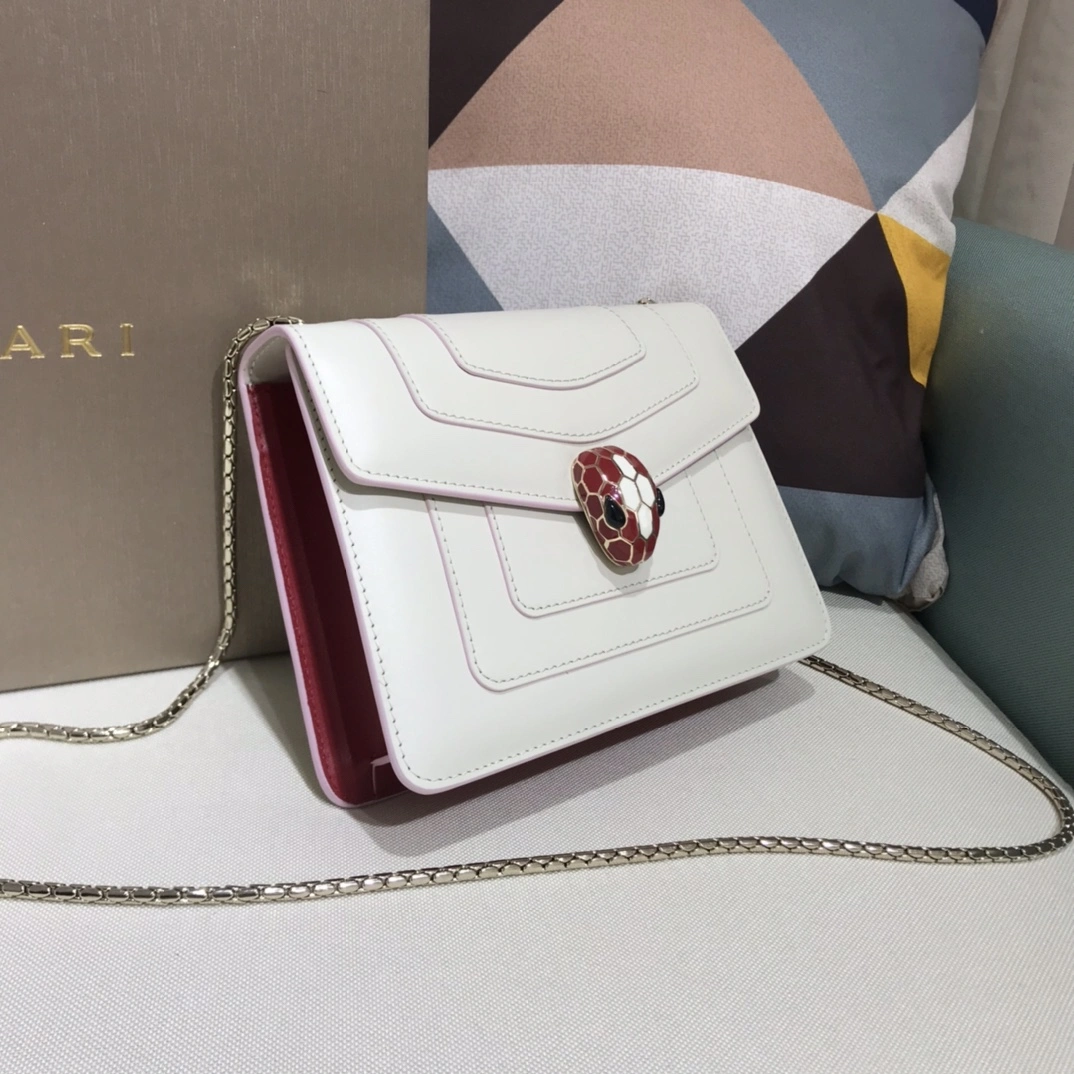 B*vlgari Top Bag 20*14*4.5cm Thermal 9627