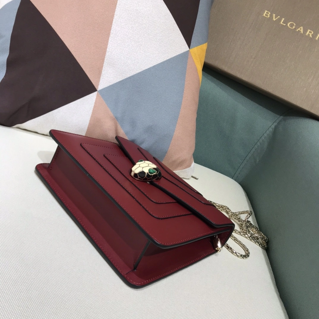 B*vlgari Top Bag 20*14*4.5cm Unique 9631