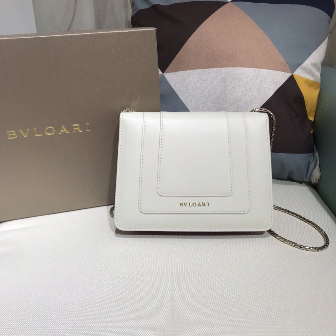 B*vlgari Top Bag 20*14*4.5cm Thermal 9627