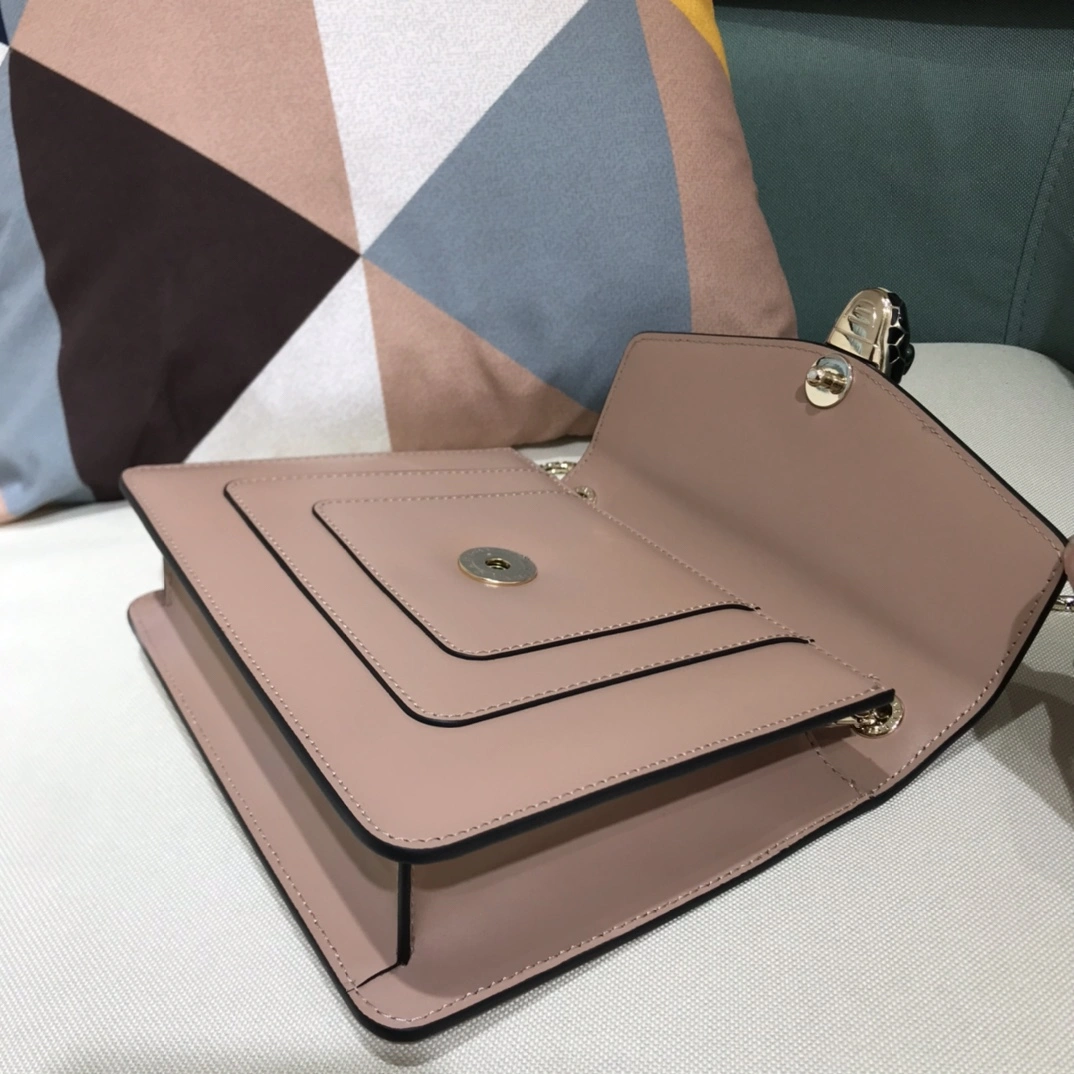 Comfortable B*vlgari Top Bag 20*14*4.5cm 9630