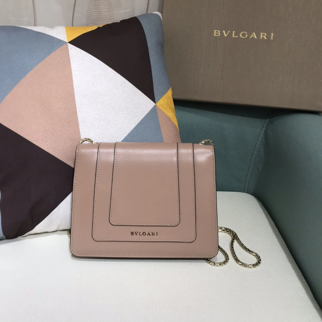 Comfortable B*vlgari Top Bag 20*14*4.5cm 9630