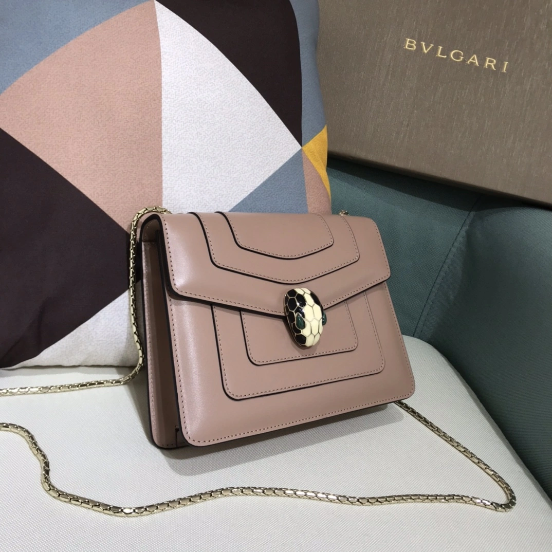 Comfortable B*vlgari Top Bag 20*14*4.5cm 9630