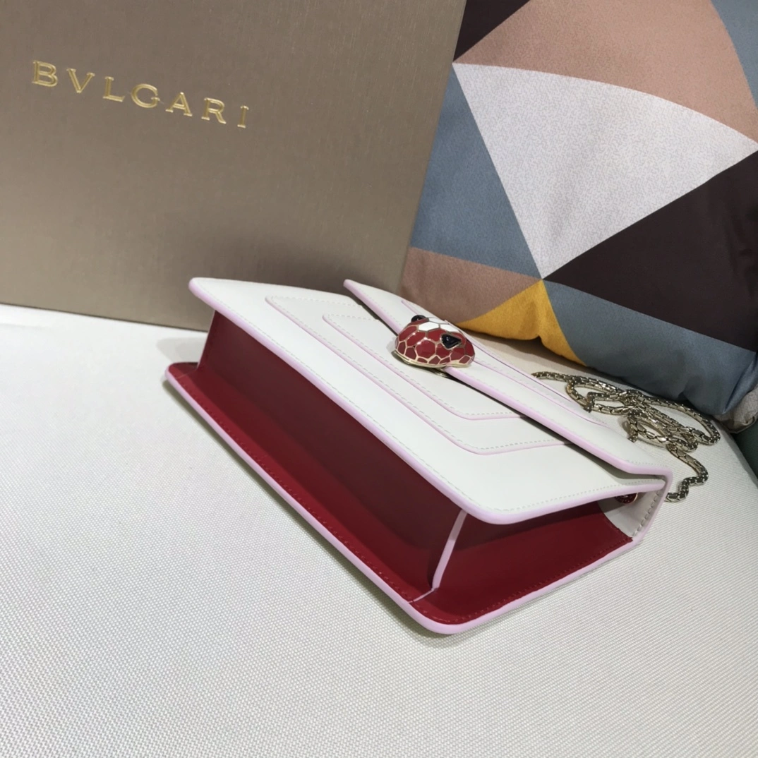 B*vlgari Top Bag 20*14*4.5cm Thermal 9627