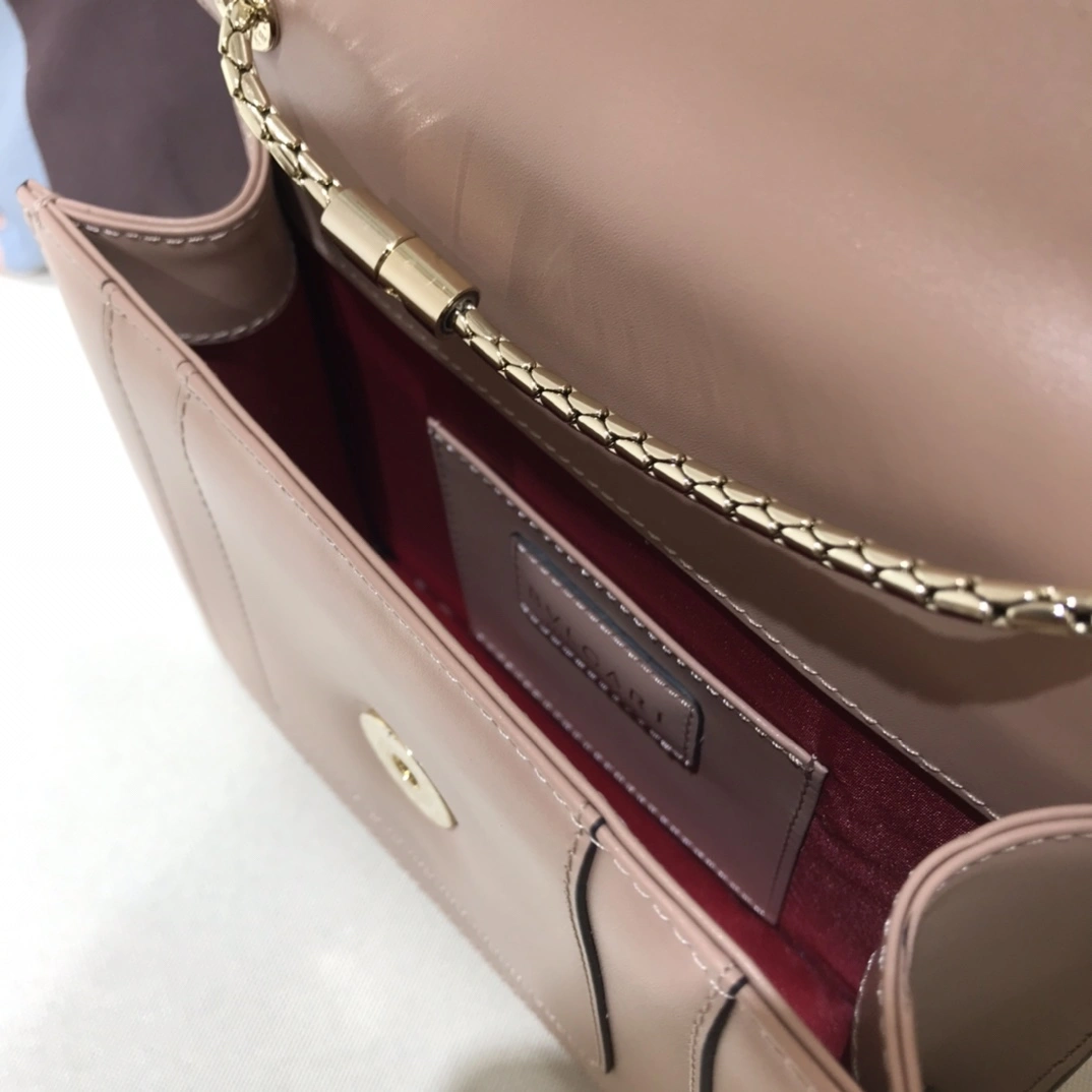 Comfortable B*vlgari Top Bag 20*14*4.5cm 9630