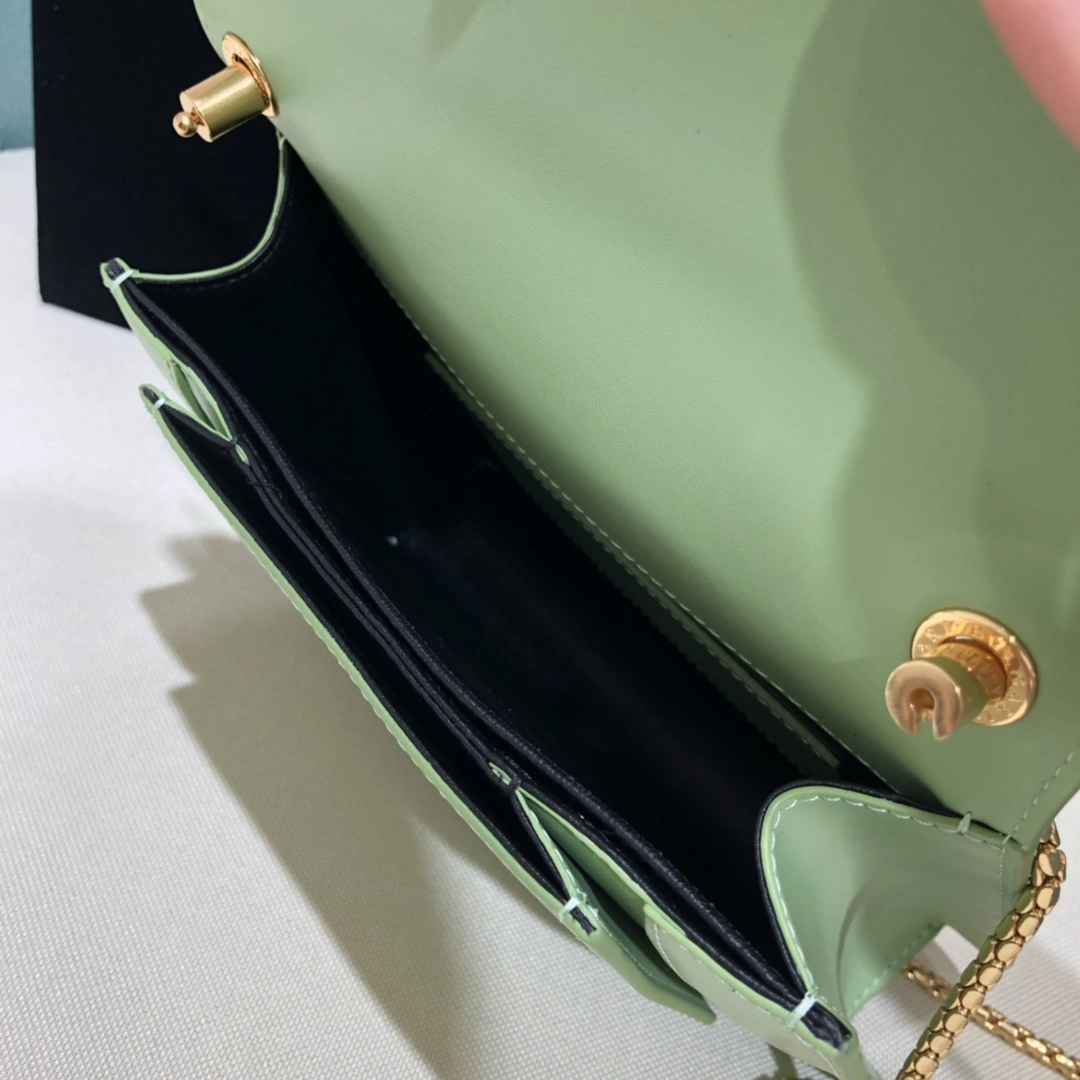 B*vlgari Top Bag 20*15*6.5cm TimelessDesign 9645