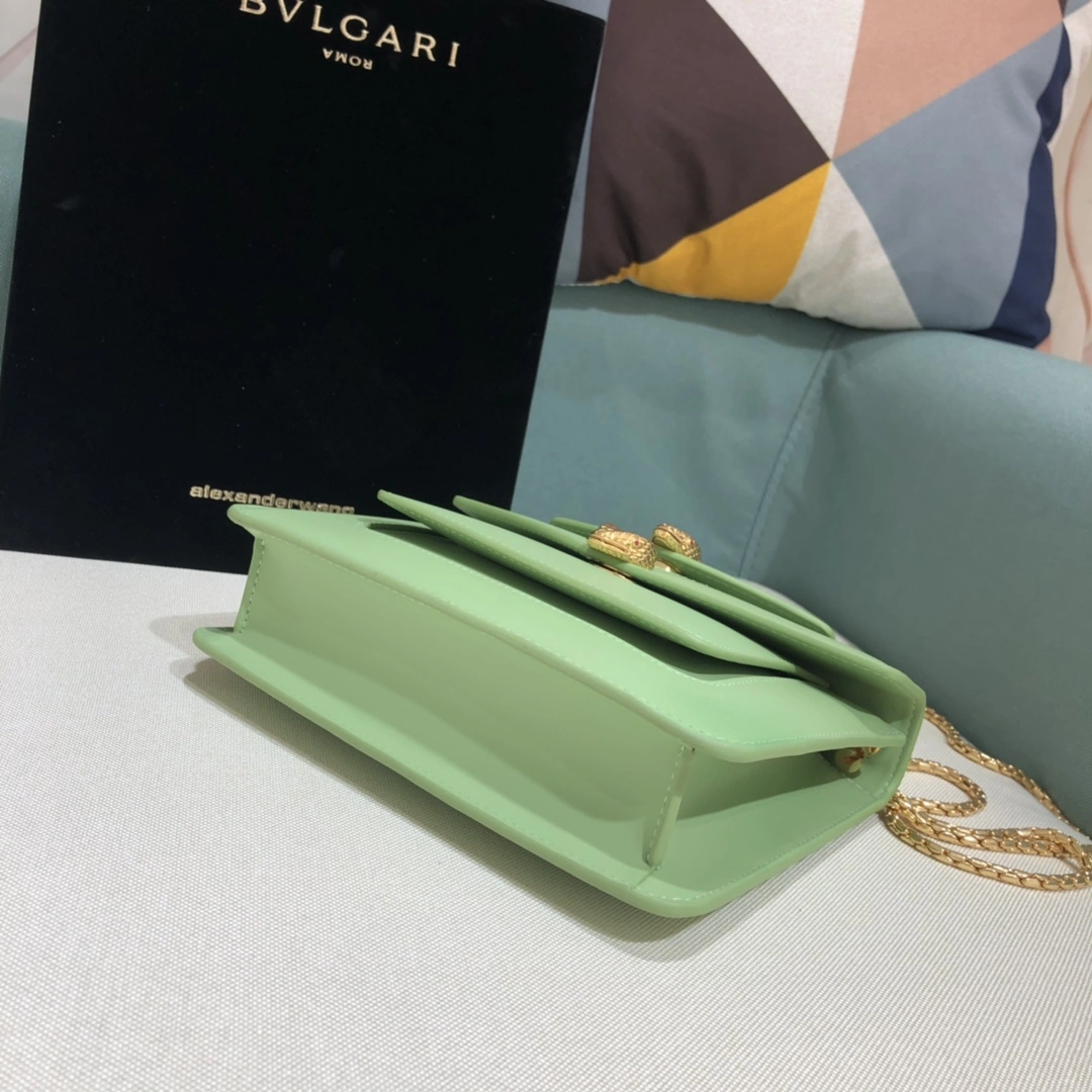 B*vlgari Top Bag 20*15*6.5cm TimelessDesign 9645