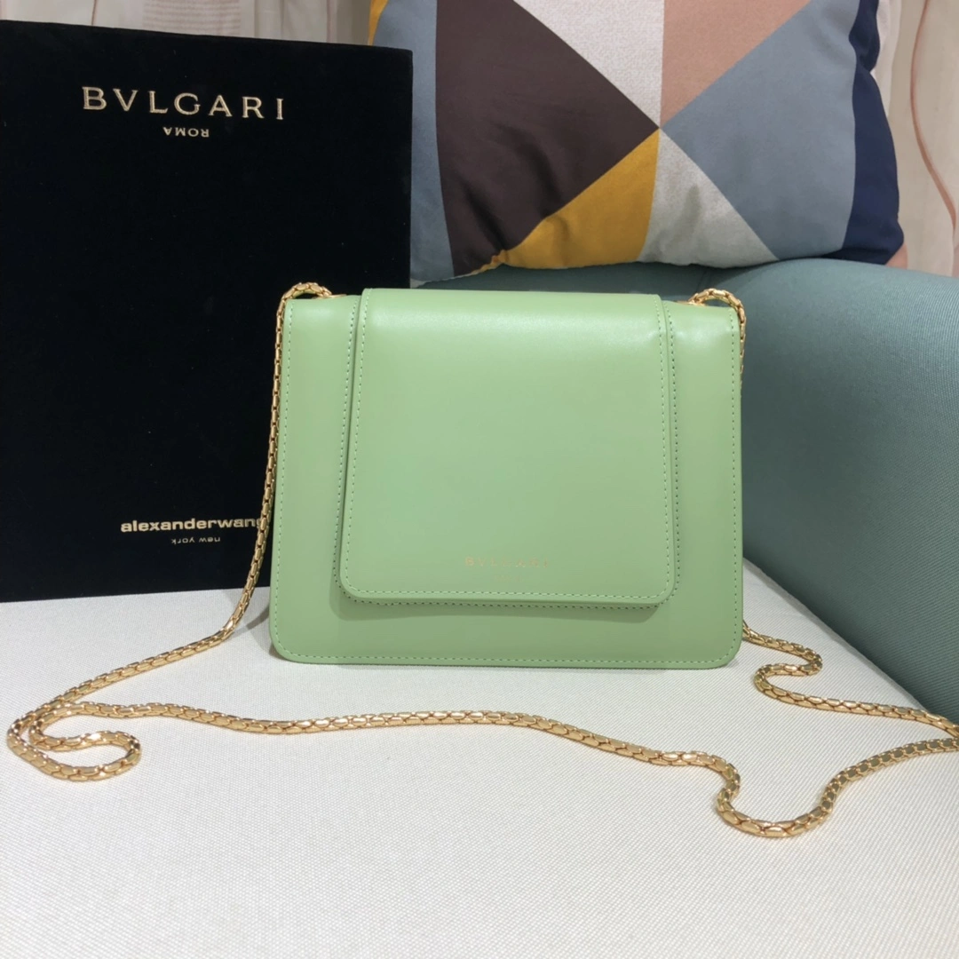 B*vlgari Top Bag 20*15*6.5cm TimelessDesign 9645