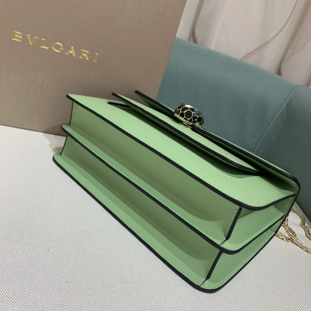 B*vlgari Top Bag 24.5*7*16cm Lightweight 9649
