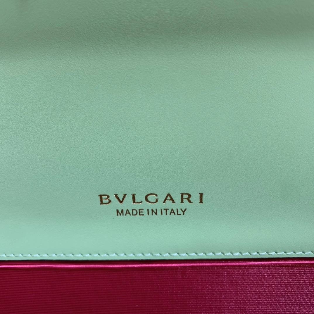 B*vlgari Top Bag 24.5*7*16cm Lightweight 9649