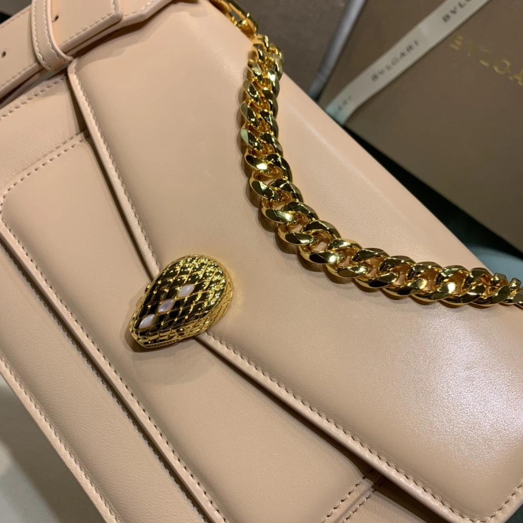 Flexible B*vlgari Top Bag 25×14.5×9cm 9637