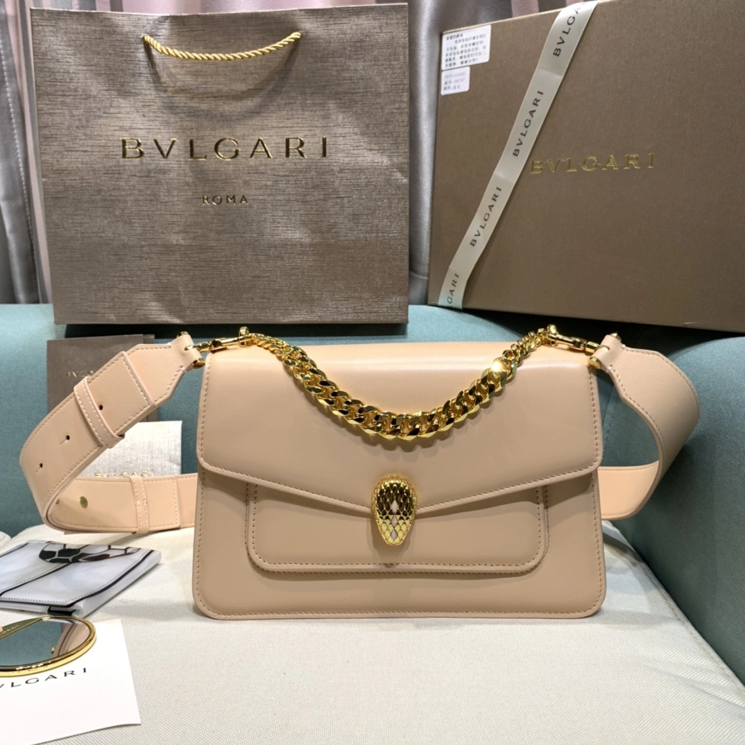 Flexible B*vlgari Top Bag 25×14.5×9cm 9637