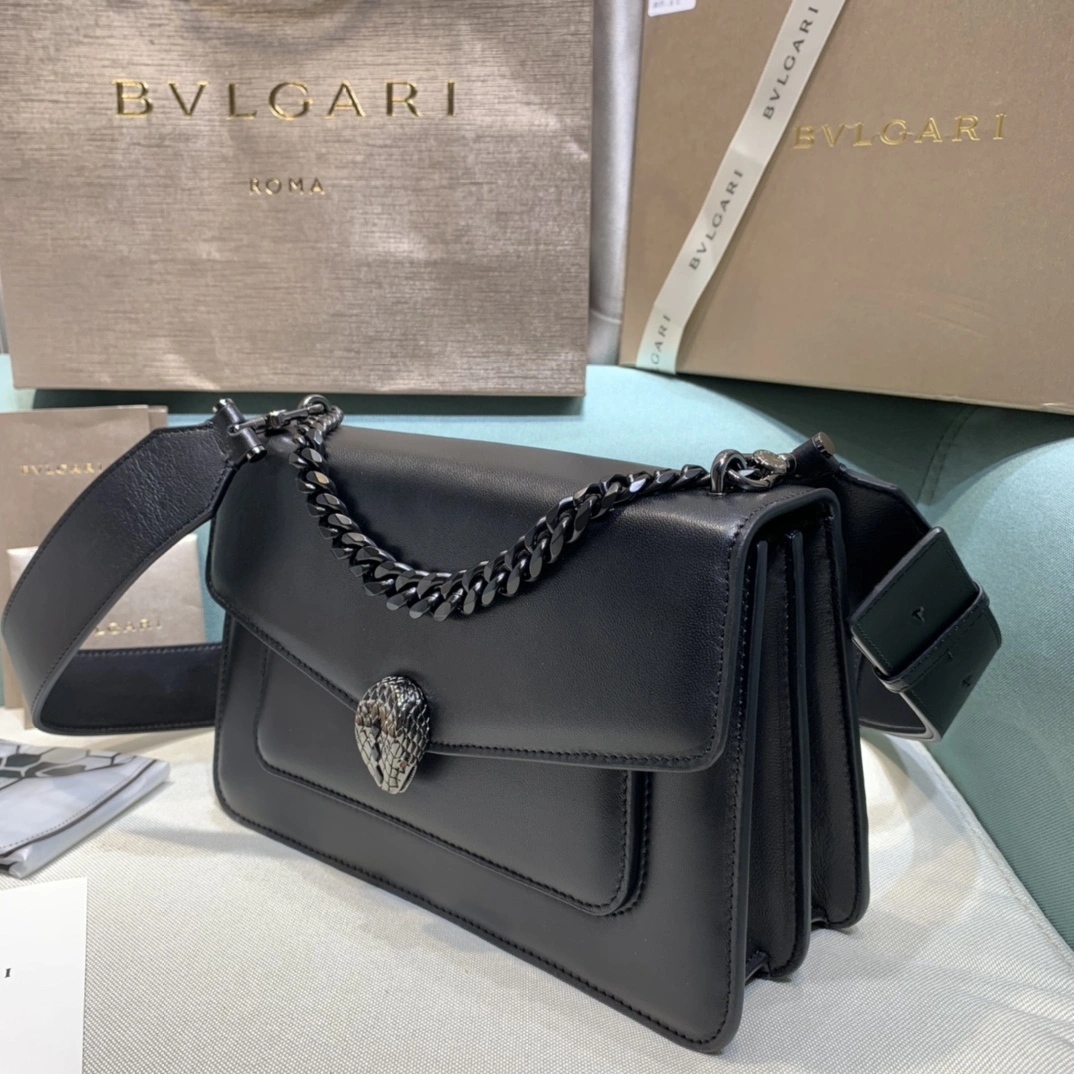 B*vlgari Top Bag 25×14.5×9cm StreetReady 9638