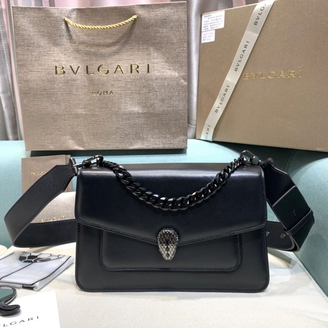B*vlgari Top Bag 25×14.5×9cm StreetReady 9638