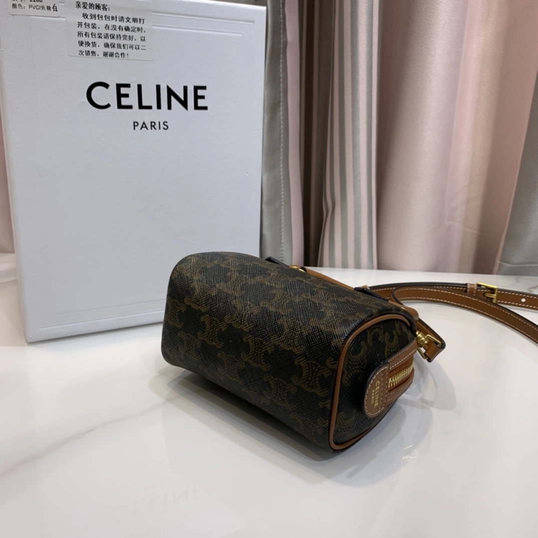 C* eline Top Bag 14×9.5×8cm Compact 9446