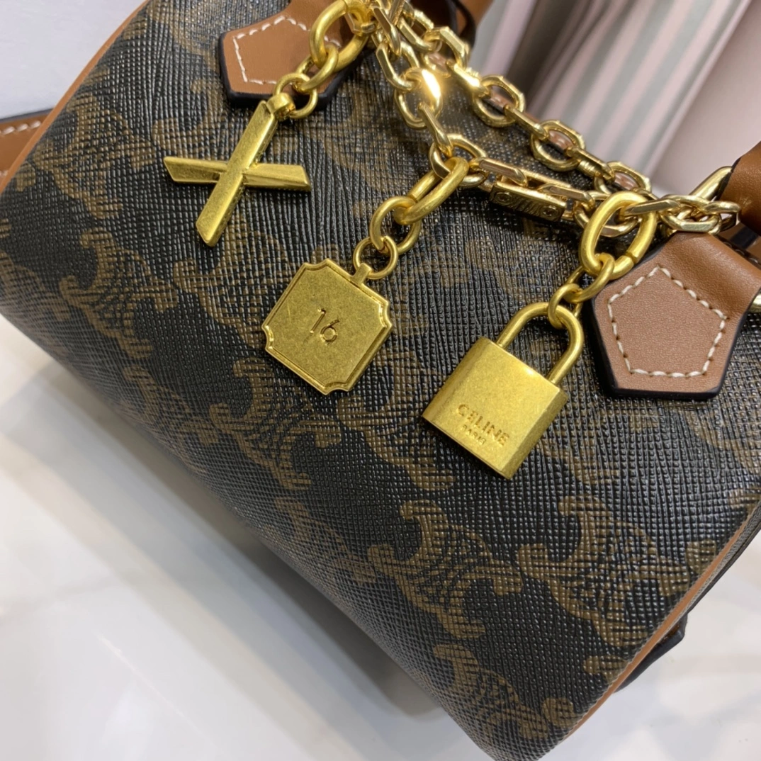 C* eline Top Bag 14×9.5×8cm Compact 9446