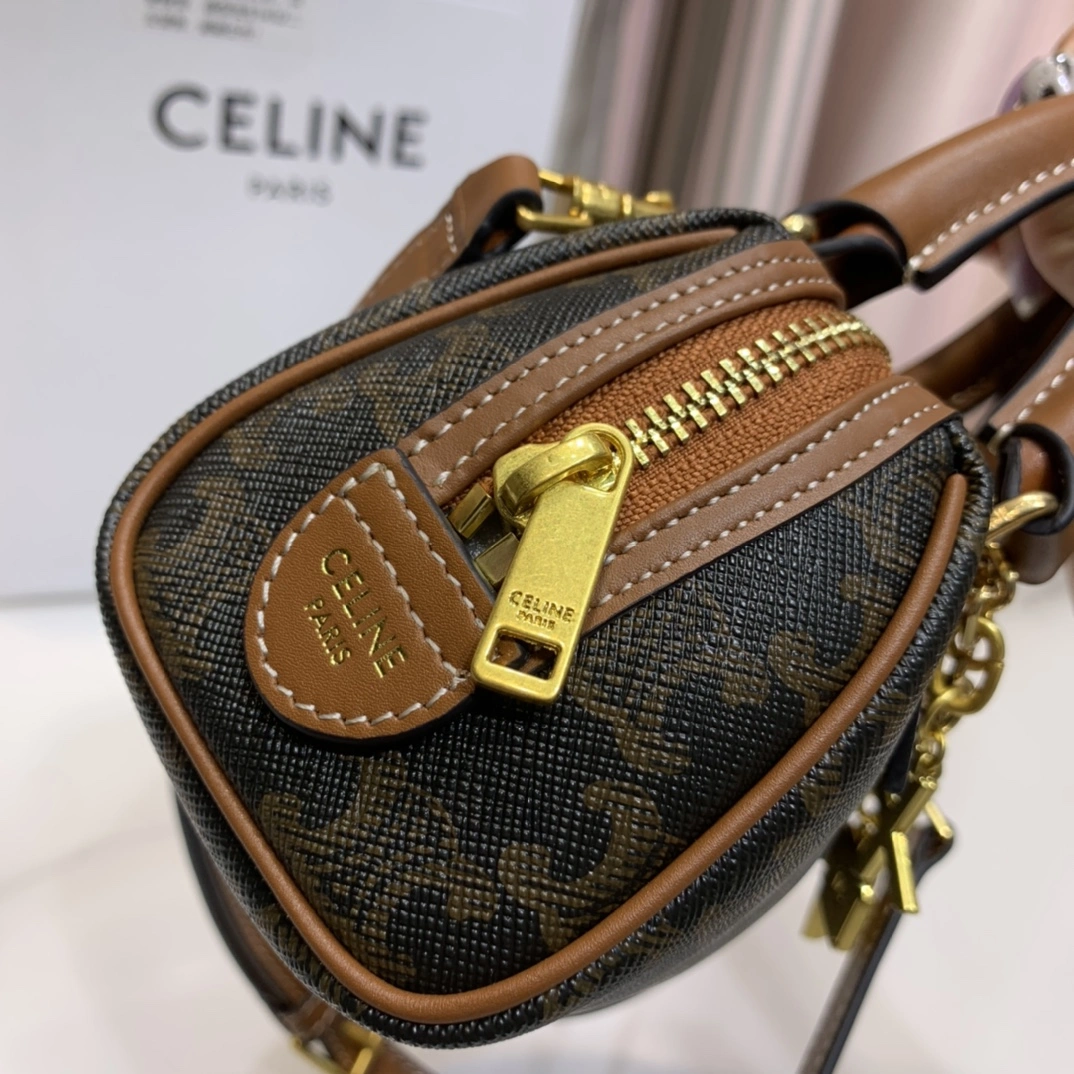 C* eline Top Bag 14×9.5×8cm Compact 9446