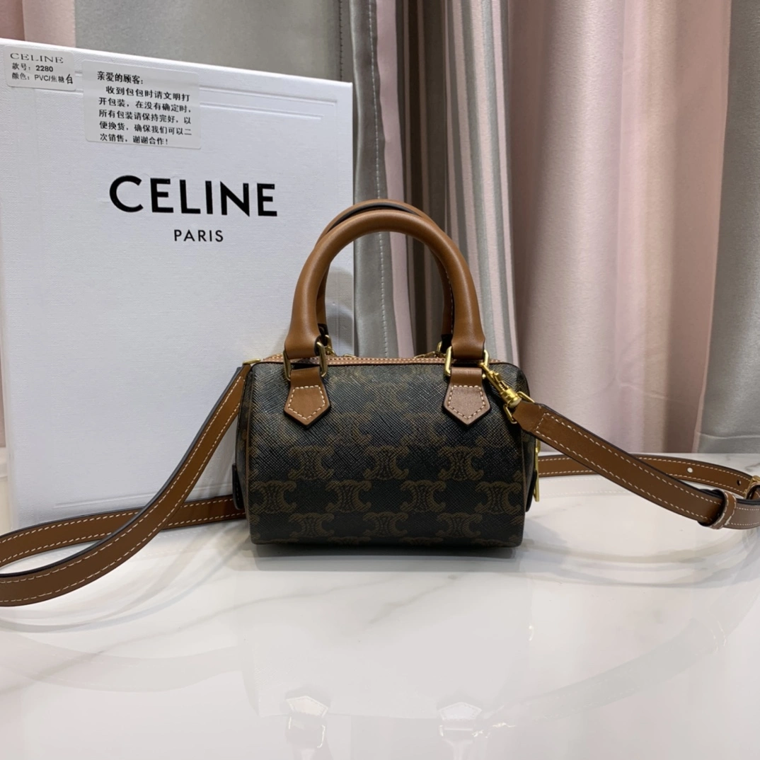 C* eline Top Bag 14×9.5×8cm Compact 9446