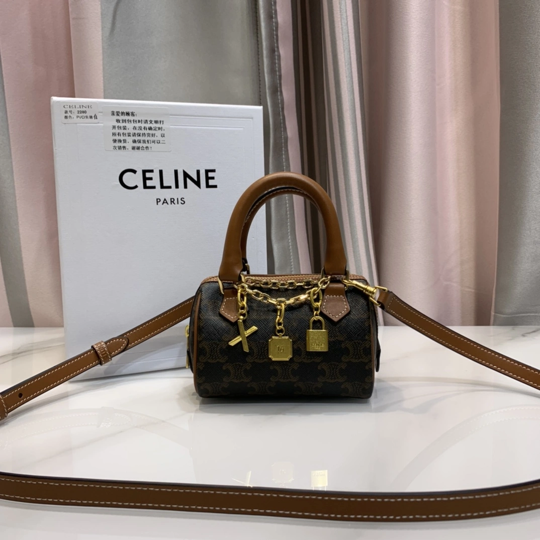 C* eline Top Bag 14×9.5×8cm Compact 9446