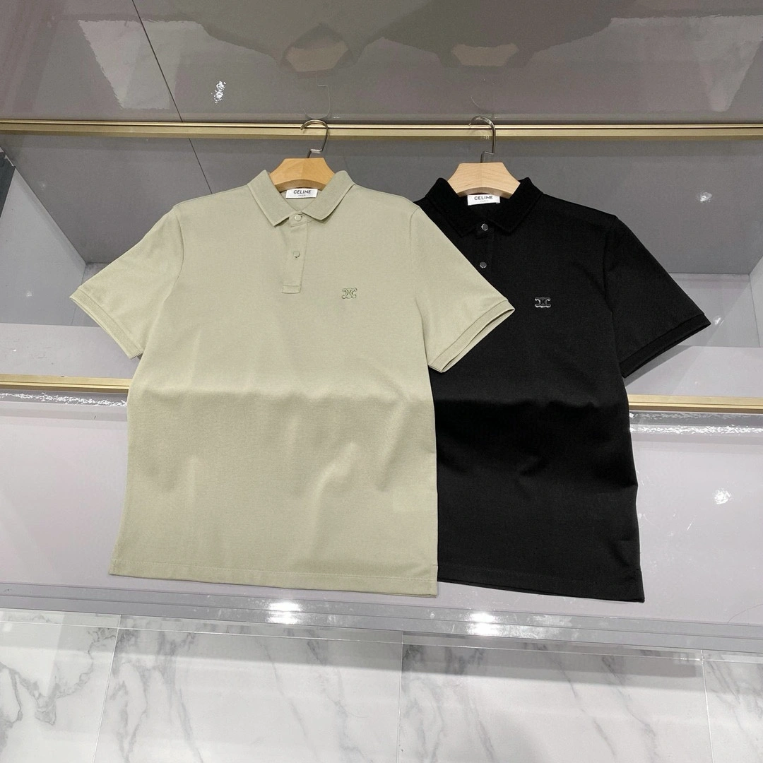 Breathable C*ELINE T-shirt Top Quality D17 20240510- 14667